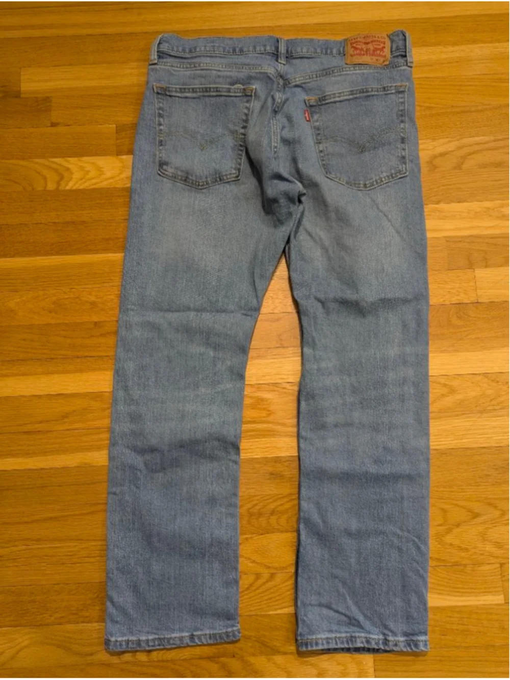 Levi's 513 Straight Jeans 36 x 30 Light Wash